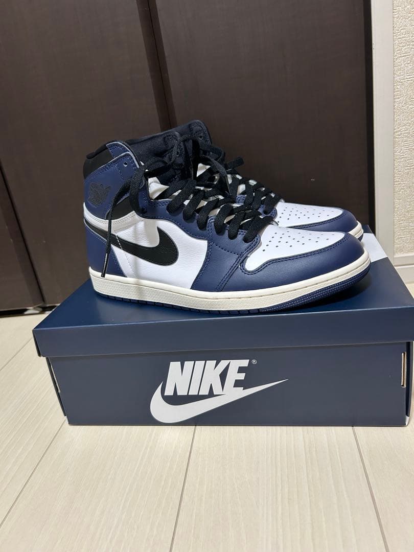 新品未使用NIKEエアジョーダン1 HIGH OG Midnight Navy