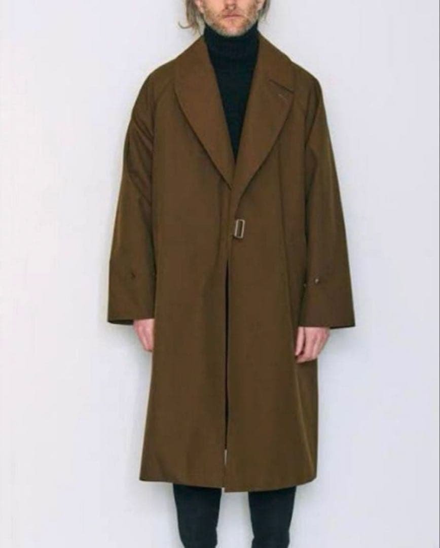 【美品】コモリ タイロッケンコート ウールサージ 18AW COMOLI 1 NEW ARRIVAL “COMOLI AW18 3RD DELIVERY” | MAIDENS SHOP | メイデンズ