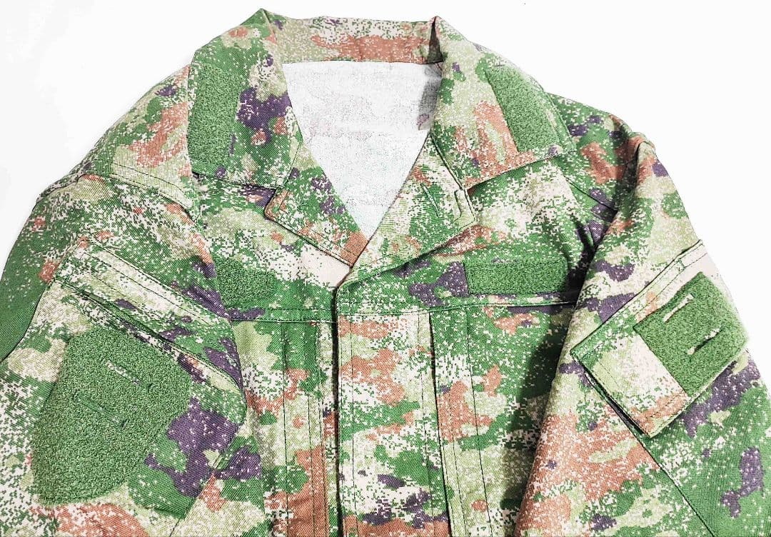 中国軍 中国人民解放軍 21式 星空林地迷彩 作戦服 戦闘服