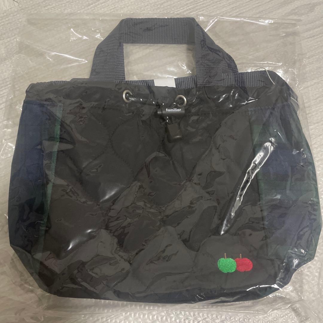 ファミリア　巾着ショルダーバッグ