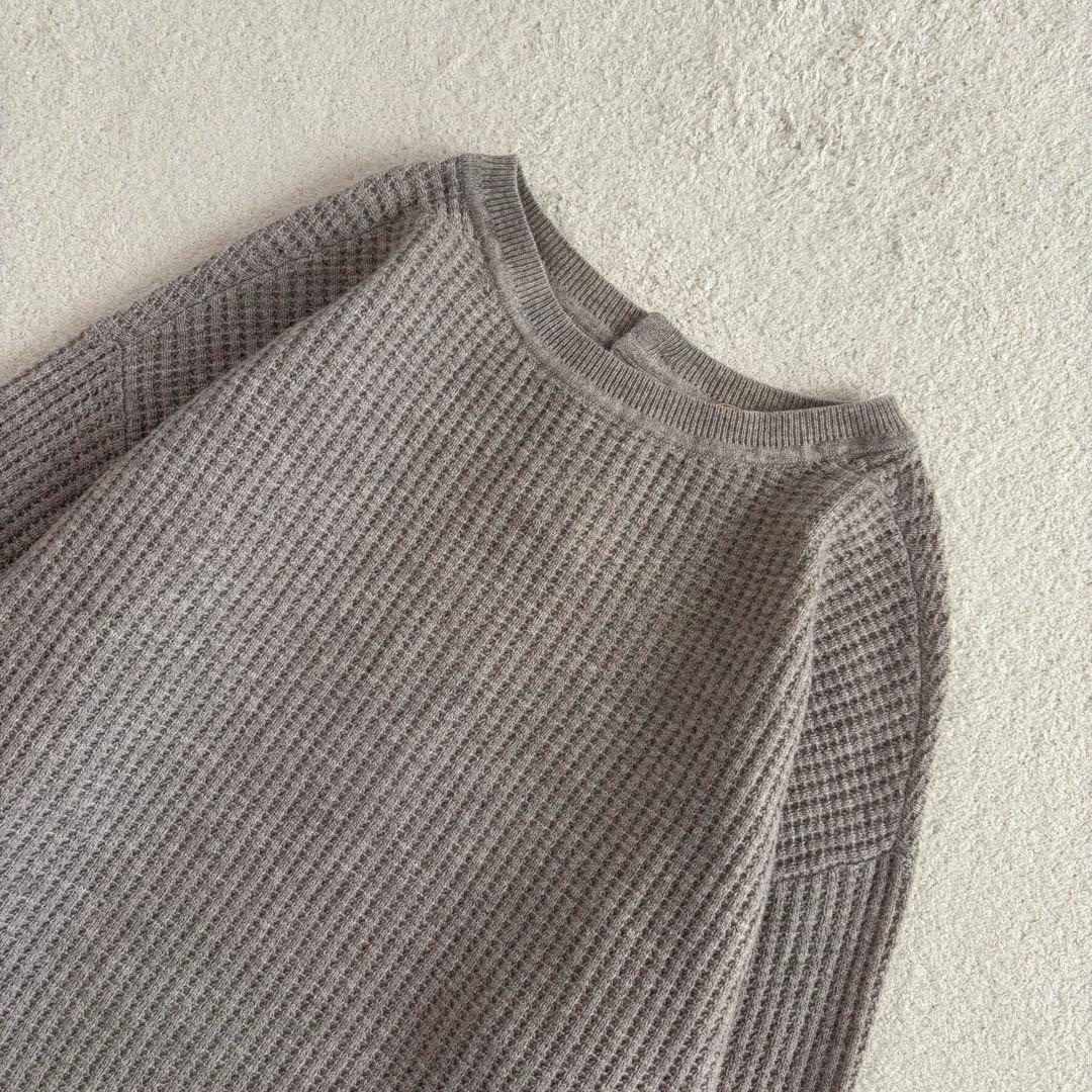 L'Appartement サーマルニット アパルトモン グレー カシミヤ混 - メルカリ