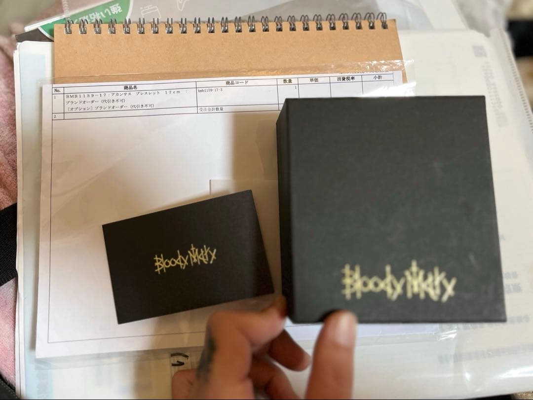 ブラッディーマリー ブレスレット シルバーアクセ