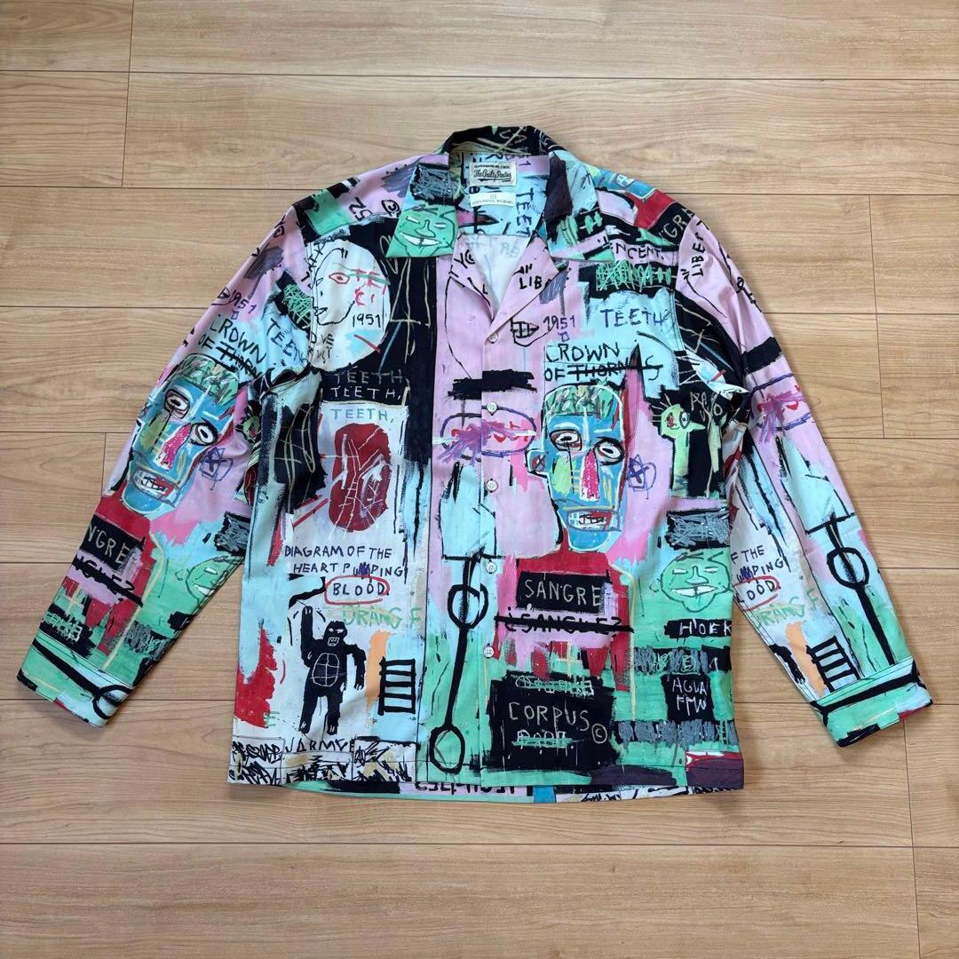 WACKO MARIA バスキア　長袖　シャツ　basquiat