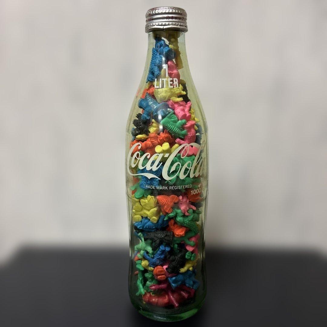 ウルトラ怪獣消しゴム フィギュア コカコーラ1リットル瓶詰め 当時物 昭和レトロ