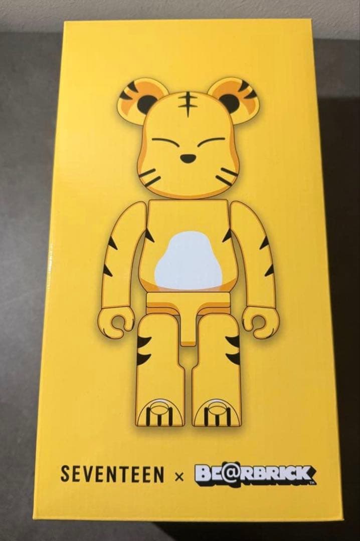 トレカ付き SEVENTEEN ホシ セブチ BE@RBRICK ベアブリック - メルカリ