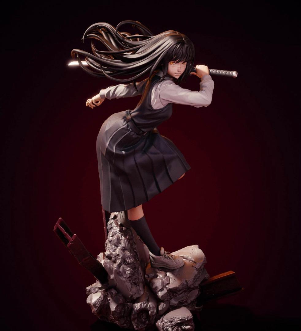 三鷹アサ チェーンソーマン フィギュア ガレージキット ガレキ 未塗装