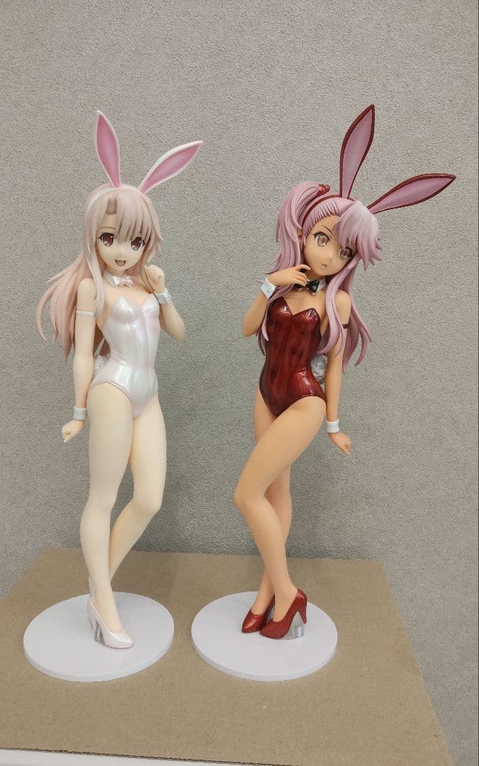 FREEingフリーイング イリヤ クロエ 生足バニー フィギュア ２体セット