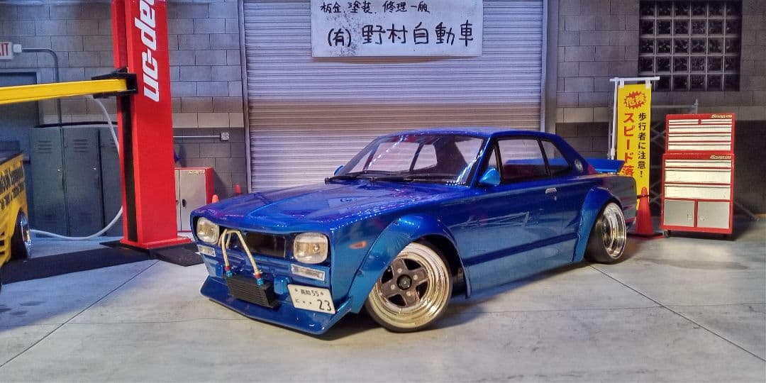 スカイラインGT-R ハコスカ改 シャコタン☆ブギ ジュンちゃんのハコスカ仕様