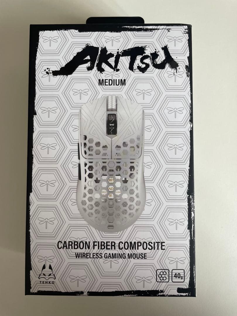 Arbiter Studio AKITSU MEDIUM ホワイト マウス・トラックボール