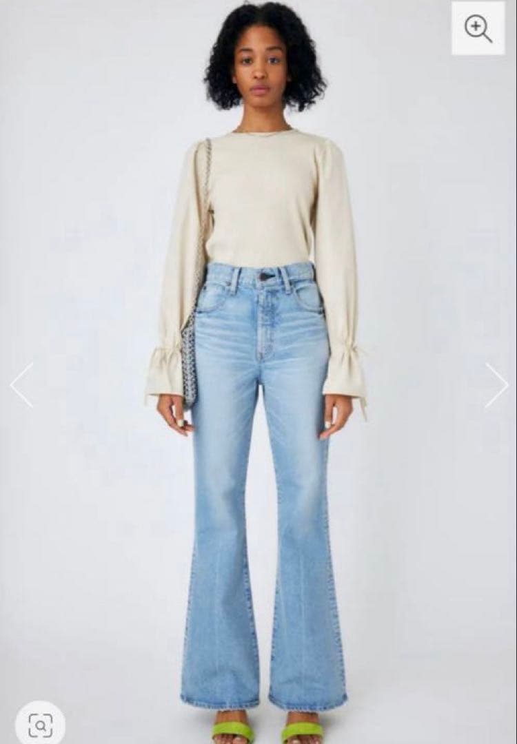 ※専用※【未使用品】MOUSSY MVS L.ブルー　フレア　24