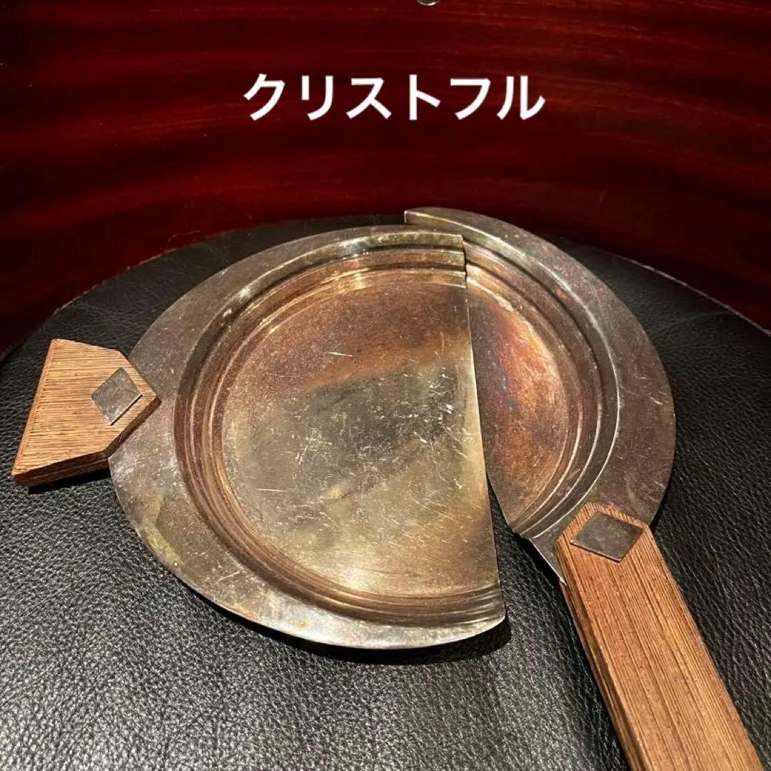 クリストフル　アールデコ時代　パン屑掃除　フランス料理　スプーン　フォーク