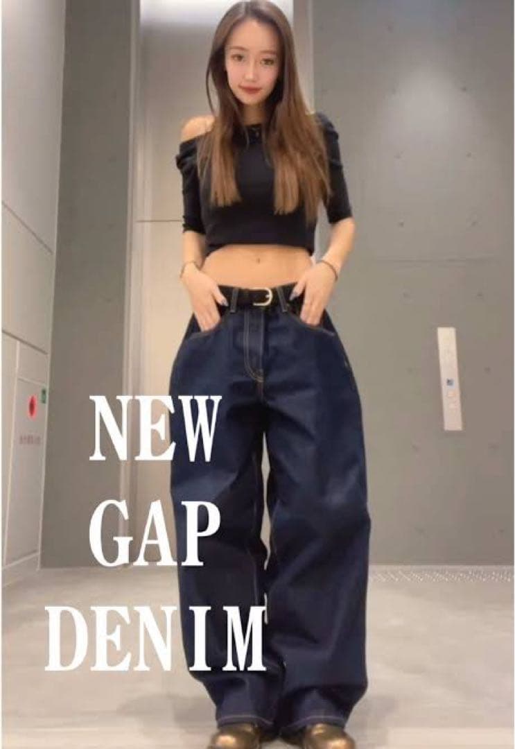 GAP スーパーバギーデニム 29x30 ダークリンス - メルカリ