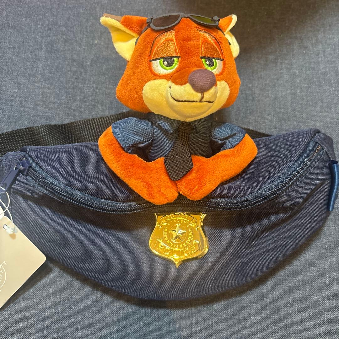 ディズニー ズートピア ニック・ワイルド ボディバッグ・ウエスト