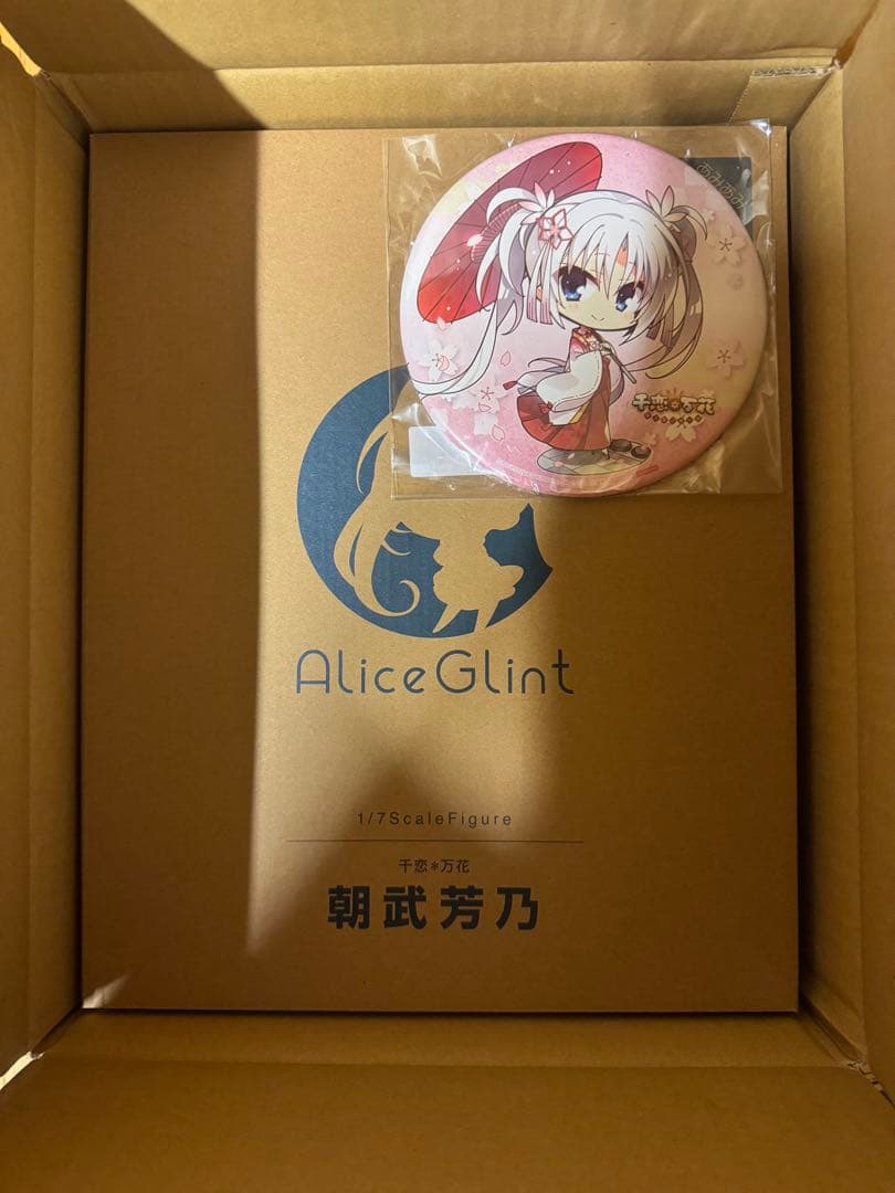 【新品未開封】ゆずソフト 千恋＊万花　朝武芳乃 フィギュア　あみあみ限定版