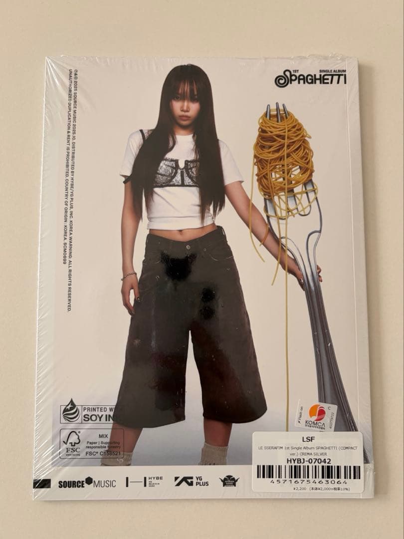 LE SSERAFIM［SPAGHETTI］CompactVer. チェウォン - メルカリ