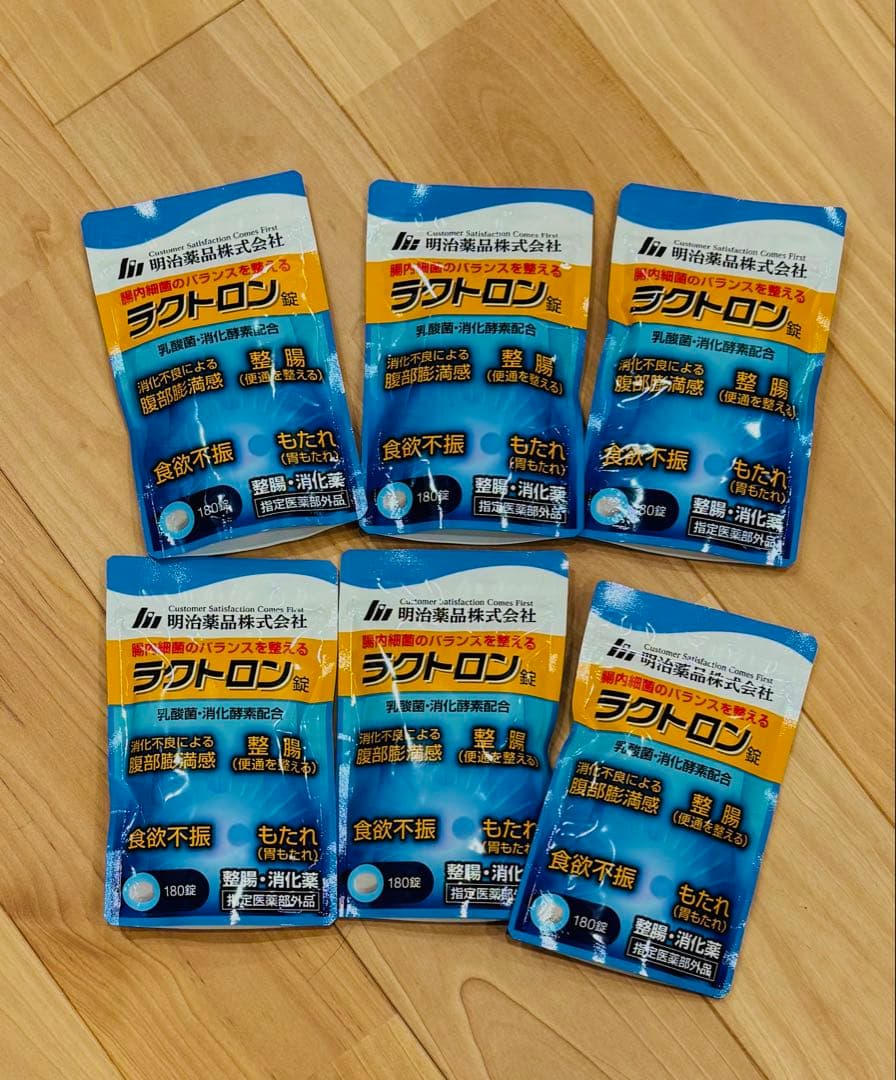 明治薬品 ラクトロン 180錠 6袋セット