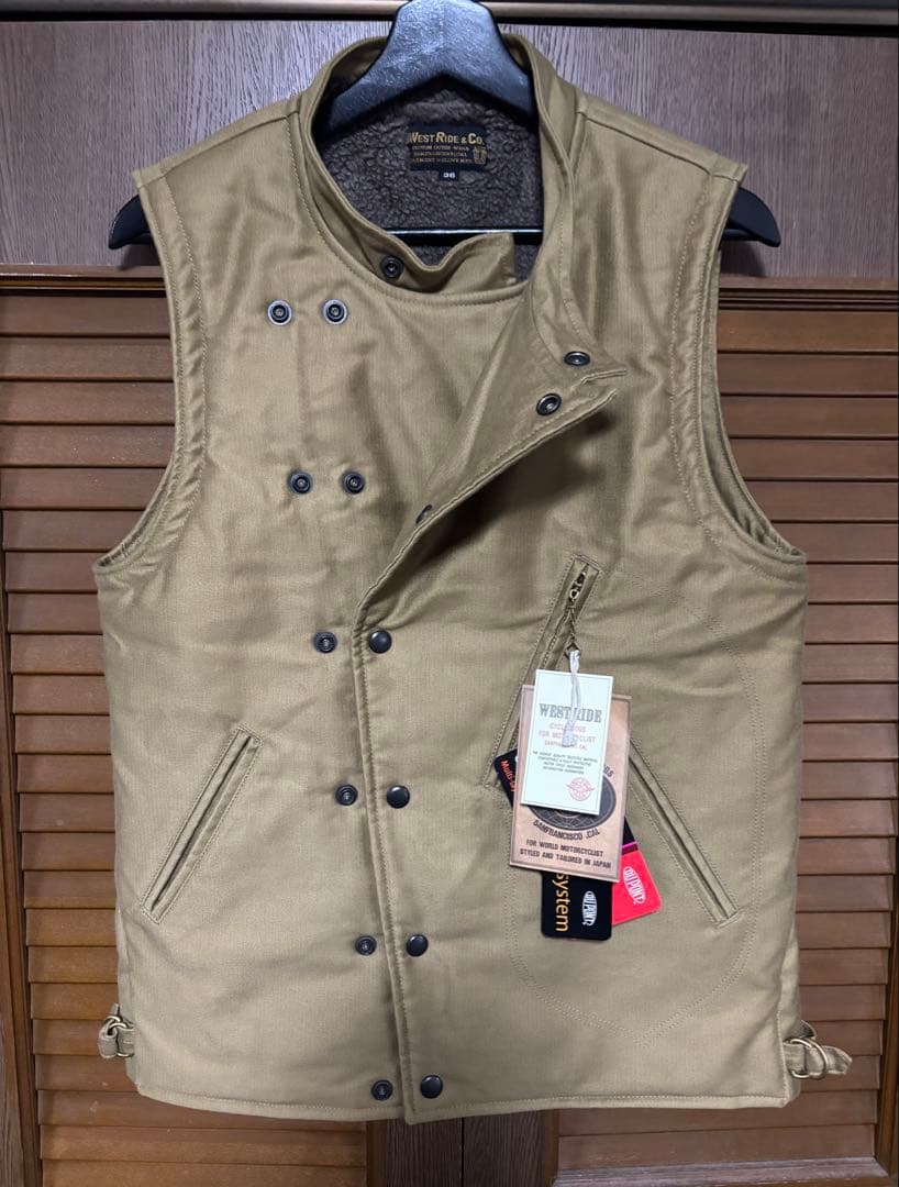 WESTRIDE ウエストライド ナパ napa ベスト 裏ボア