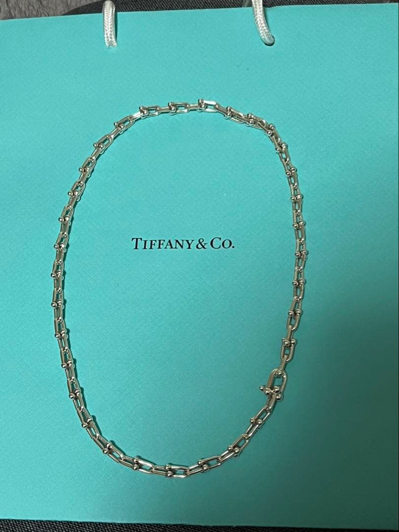 ティファニー ハードウェア スモールリンク ネックレス Tiffany & Co