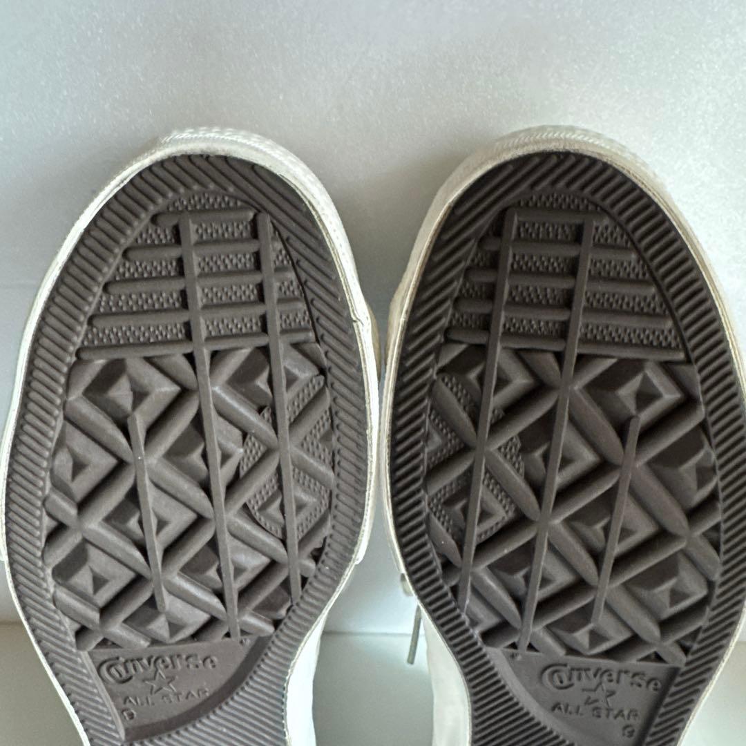 コンバース　スター＆バーズVTG　レザー　タイムライン　27.5cm