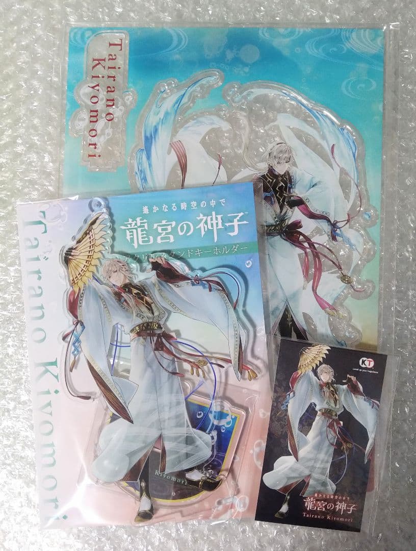 りゅうみこ アクスタ＆特典カードセット 平清盛 コーエーテクモゲームス / 遙かなる時空の中で 龍宮の神子 カード型