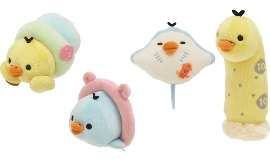 キイロイトリ　アクアリウム　そっくりどうぶつセット 期間限定ストア「キイロイトリ アクアリウム」が東京駅一番街 東京