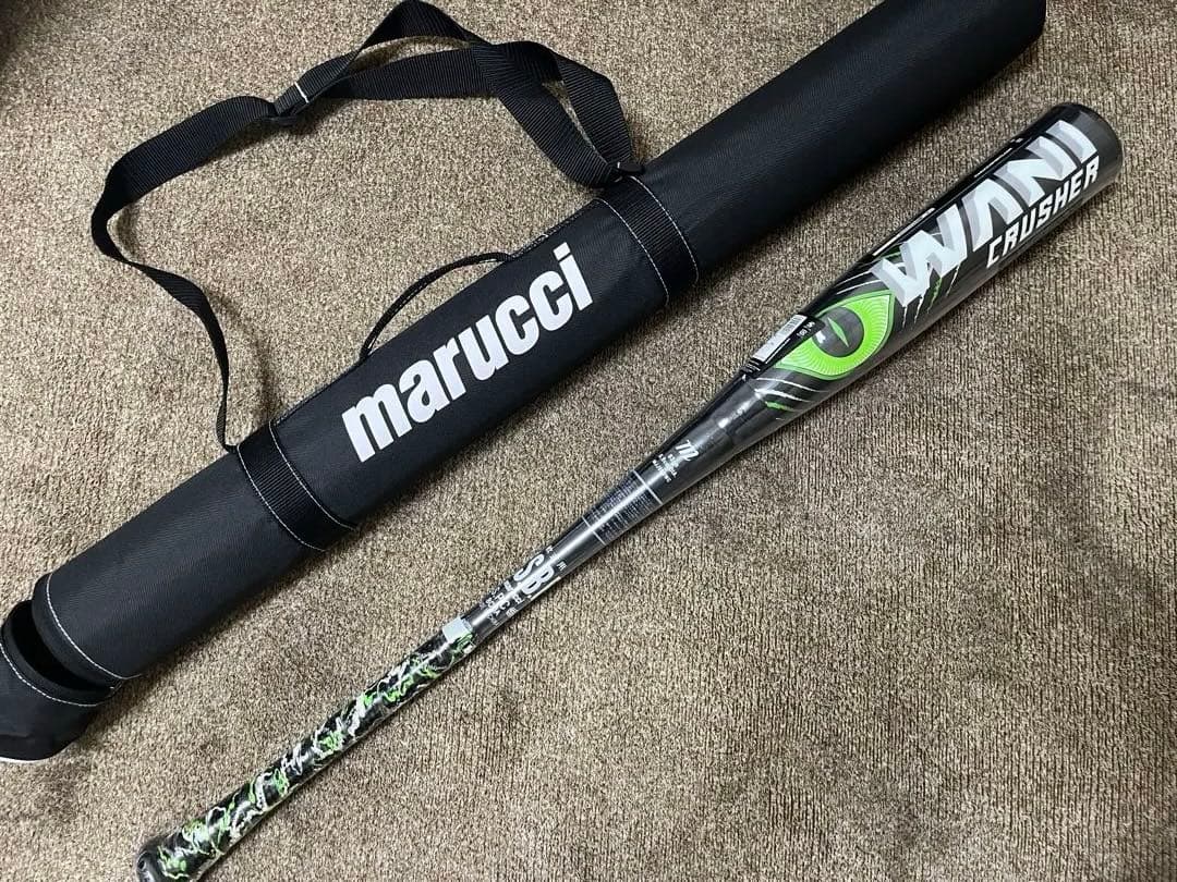 新品未使用‼️Marucci ワニクラッシャー軟式野球バット83㎝ 2026モデル】マルーチ marucci 少年軟式 ワニクラッシャー マックス 緑