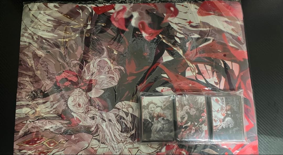 赫焉竜グランギニョル プレイマット Amazon.co.jp: 赫の聖女カルテシア 赫焉竜グランギニョル プレイマット