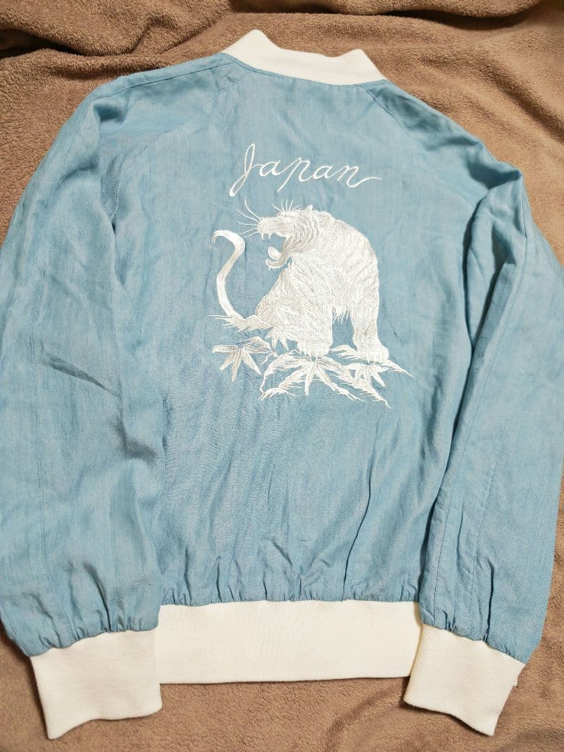 M&S 美品 日本限定虎 デニム スカジャン unisex vintage