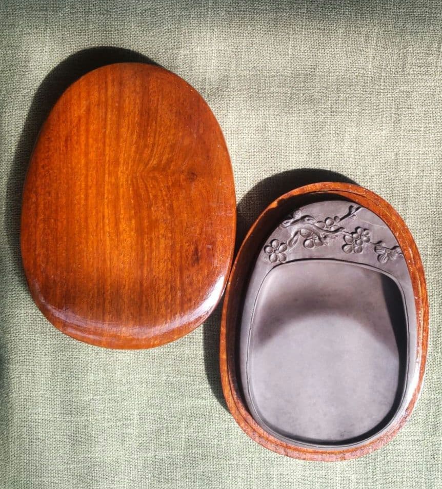 69*Z276書道 硯 墨 端渓硯 梅 赤間硯 龍渓硯 骨董 - メルカリ