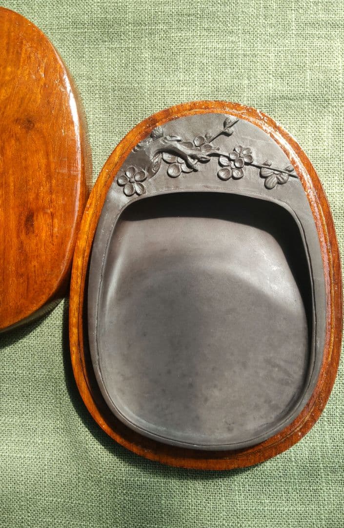 69*Z276書道 硯 墨 端渓硯 梅 赤間硯 龍渓硯 骨董 - メルカリ