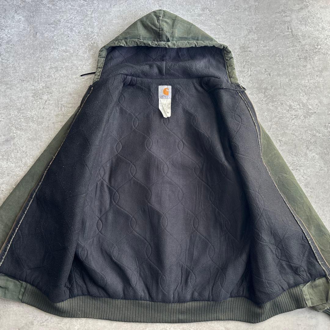希少カラー□carhartt カーハート アクティブジャケット モスグリーン