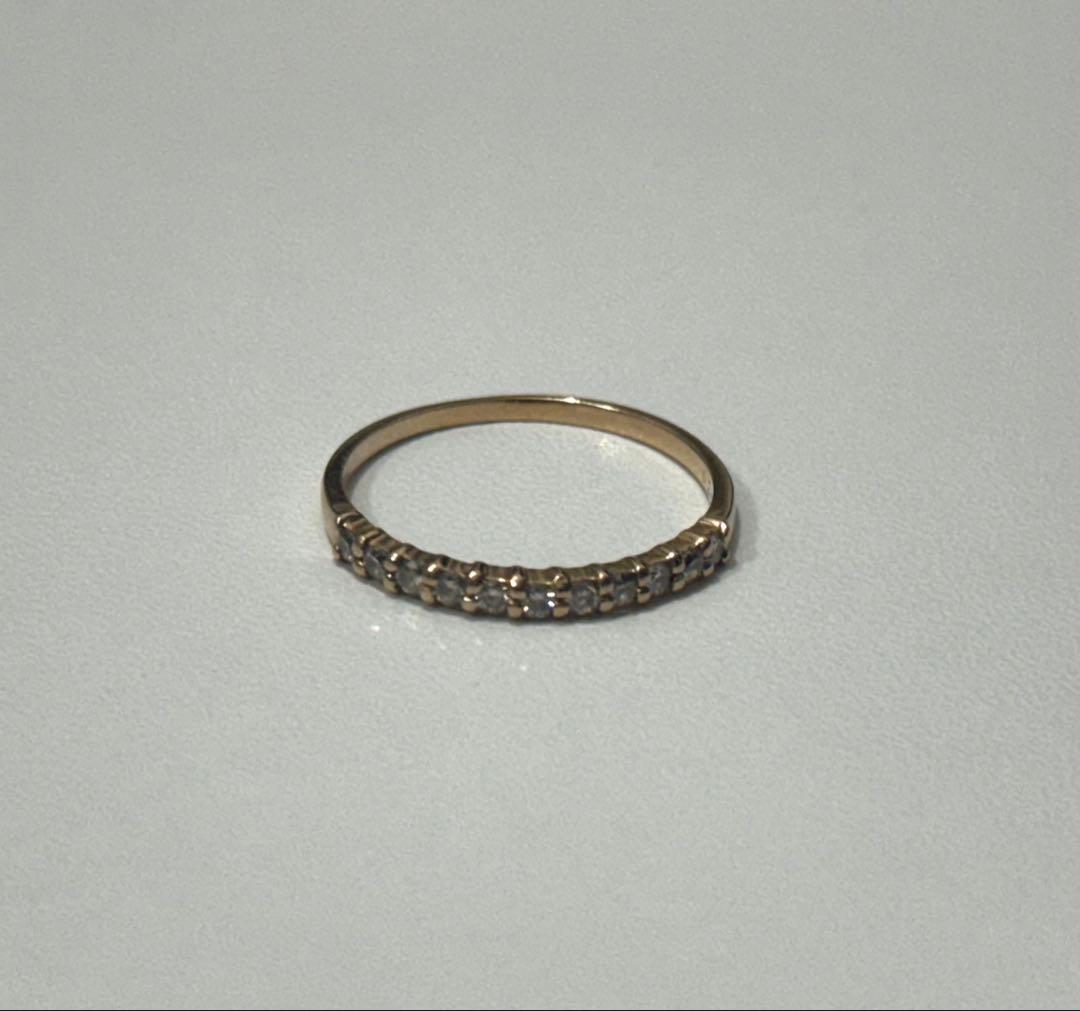 k18 エタニティリング10号リング