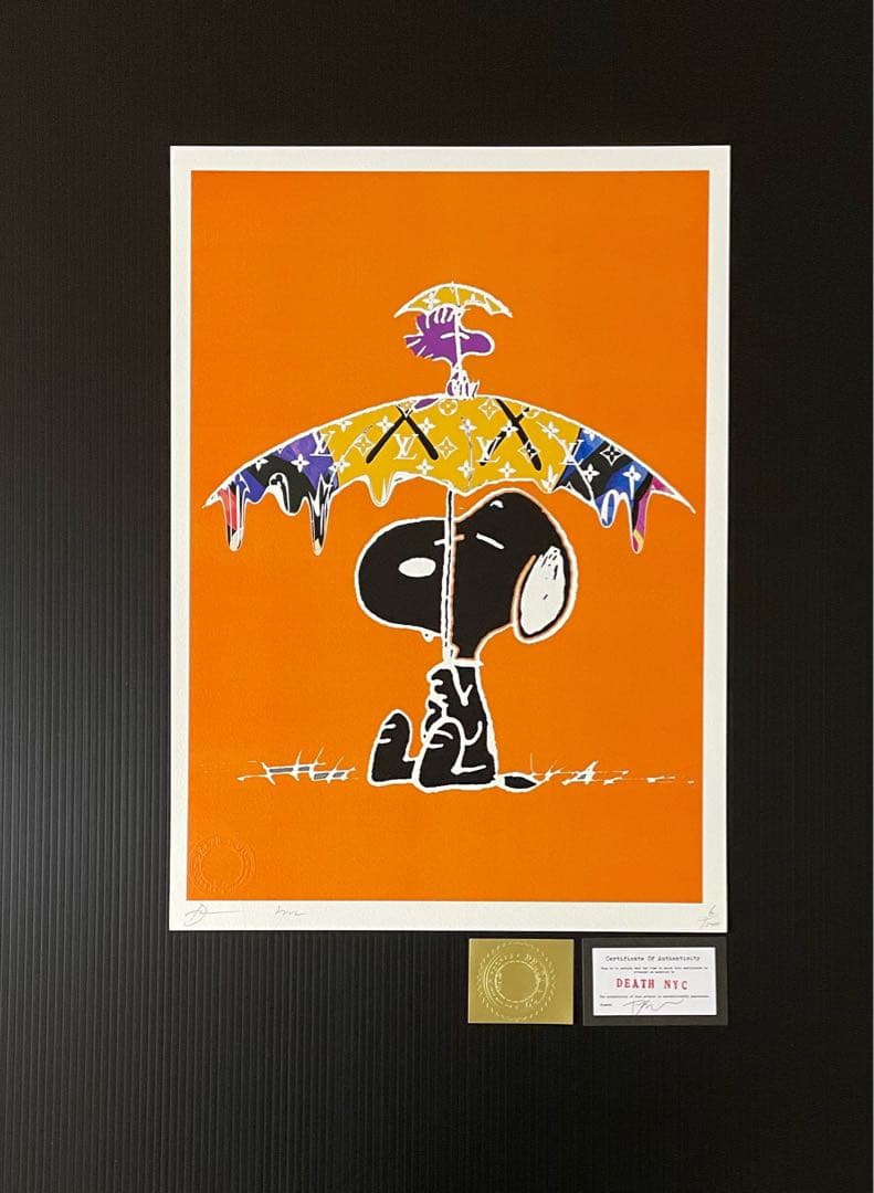 DEATH NYC/アートポスター/スヌーピー /SNOOPY/KAWS s-l400.jpg