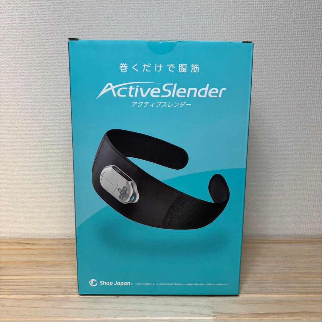 ★新品・未使用★ アクティブスレンダー ショップジャパン 腹筋強化 筋トレ