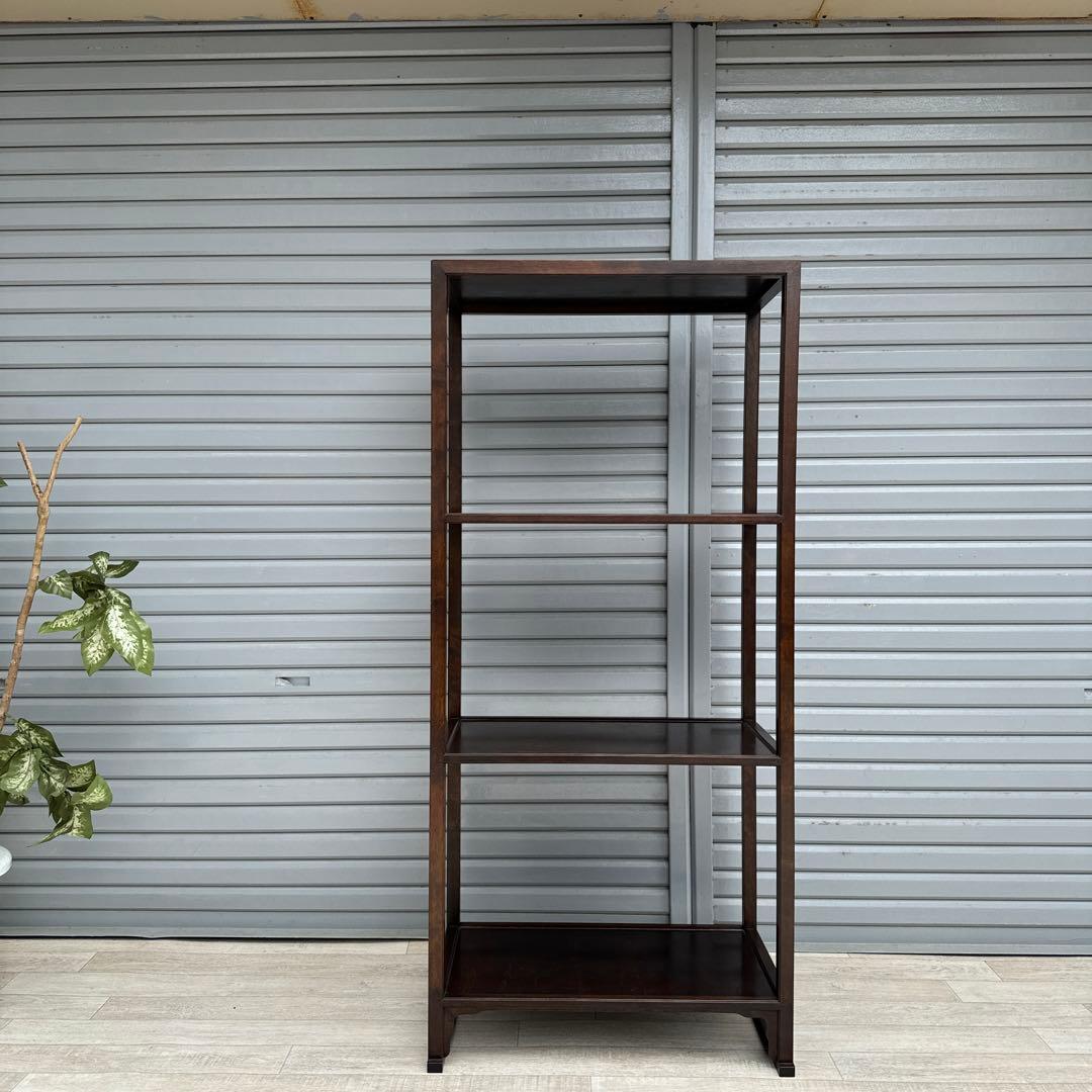 松本民芸家具 朝鮮棚 ミズメザクラ 飾り棚 茶棚 オープン シェルフ