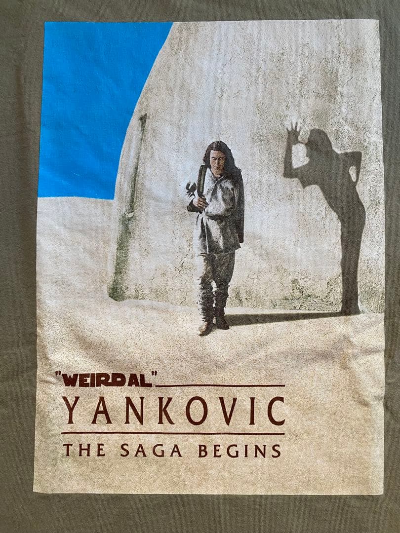 激レア 美品 YANKOVIC ヤンコビック ビンテージ ツアー Tシャツ