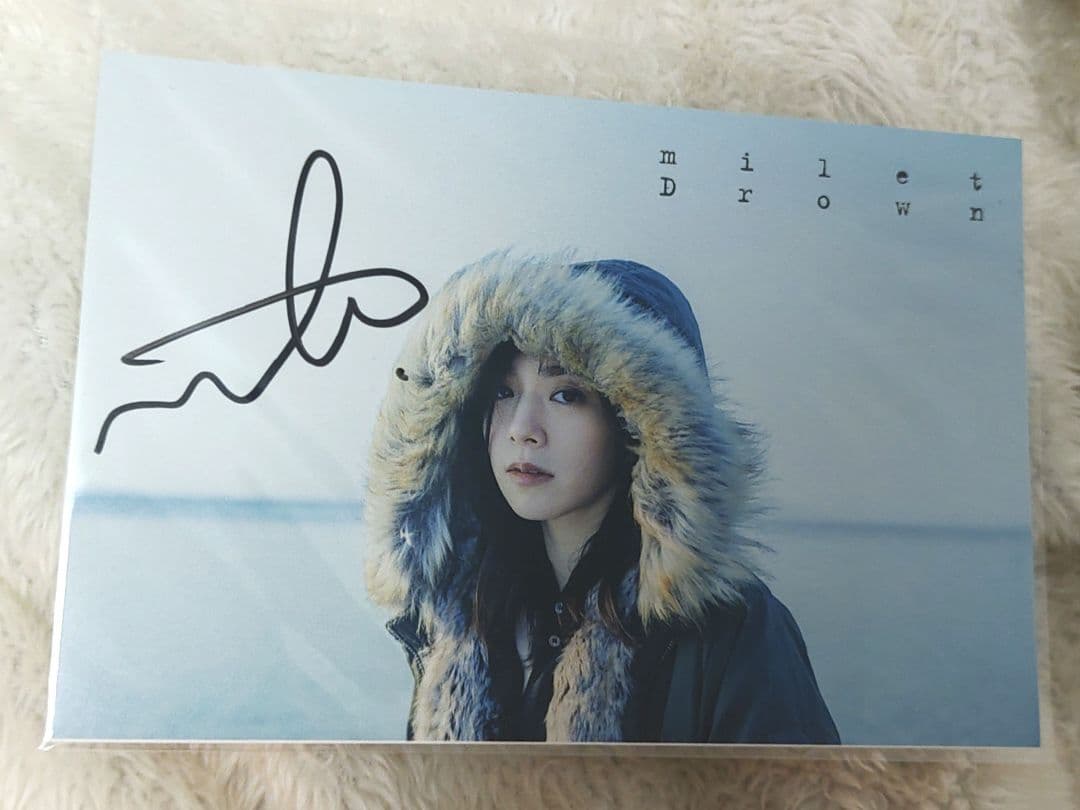 milet first live“eye” 直筆サイン入りポストカード　グッズ milet first live“eye” 直筆サイン入りポストカード グッズ 2026年最新