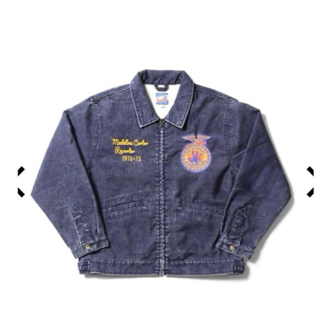 HOUSTONヒューストン WASHED CORDUROY FFA JACKET