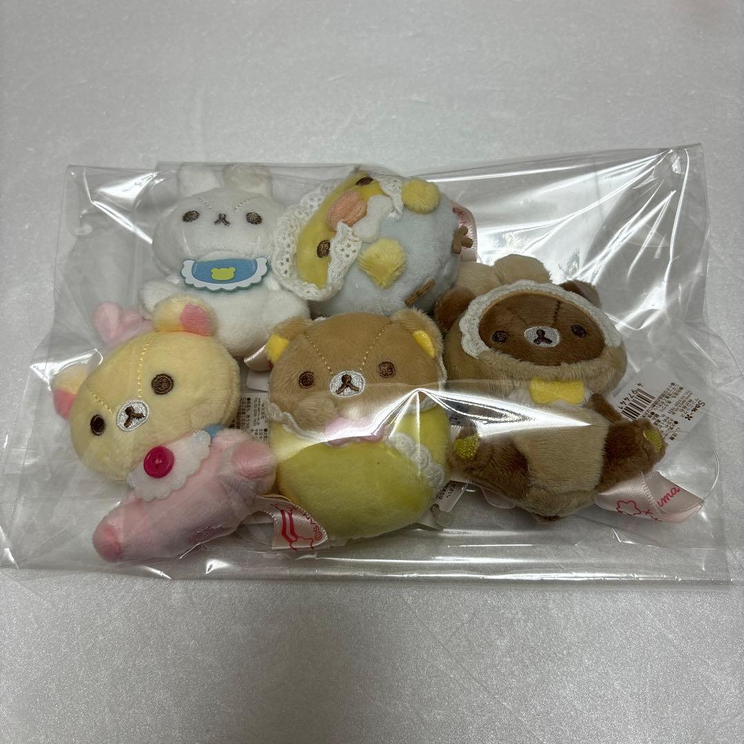 うさうさベビー　てのりぬいぐるみ　リラックマ　コリラックマ　キイロイトリ