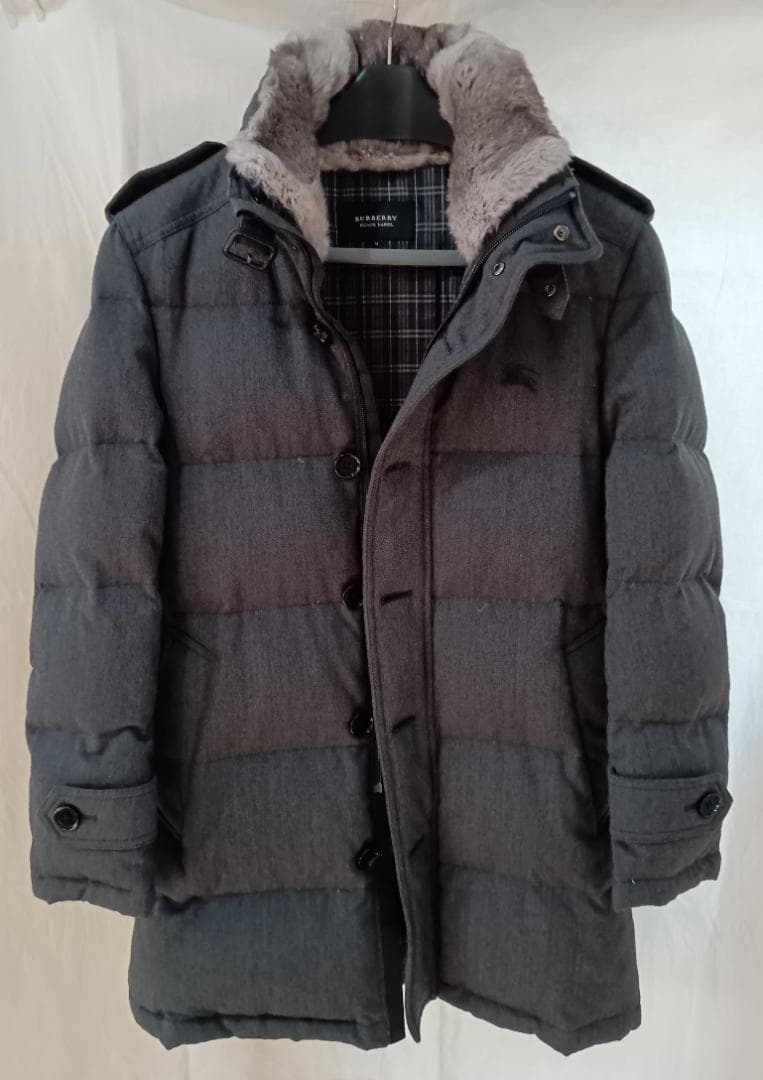 Burberry Black Label スタンドカラーコート