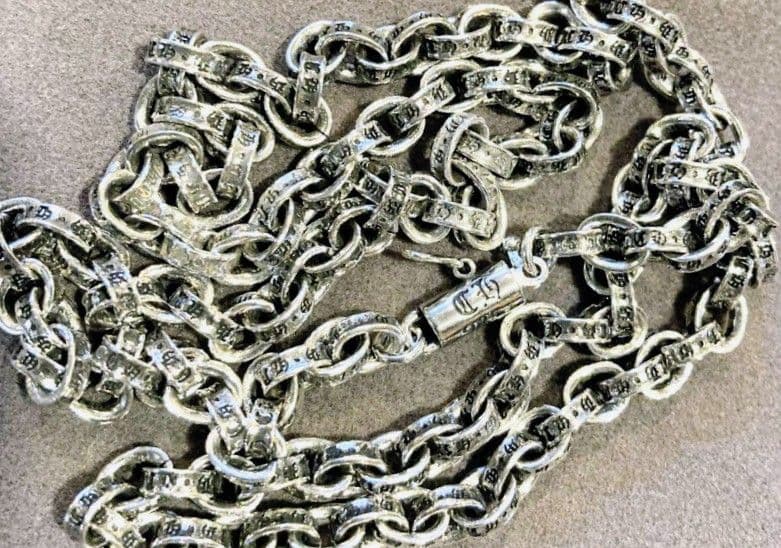 (大人気)クロムハーツＣＨベイルペーパーチェーン 50cm