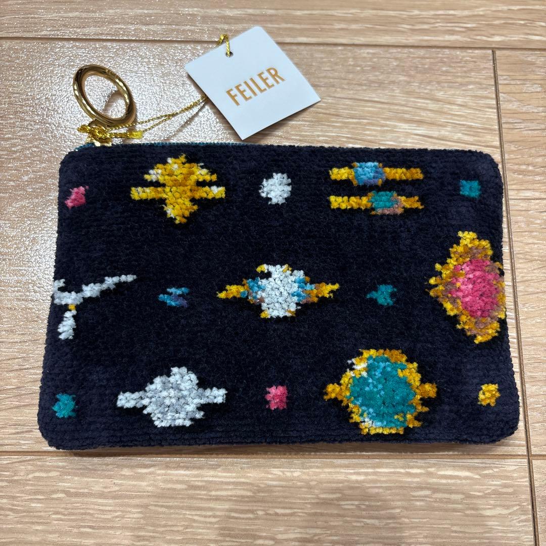 フェイラー　シンス　ポーチ　FEILER シンス アクセサリーポーチ SCE-260174(ネイビー): FEILER｜フェイラー