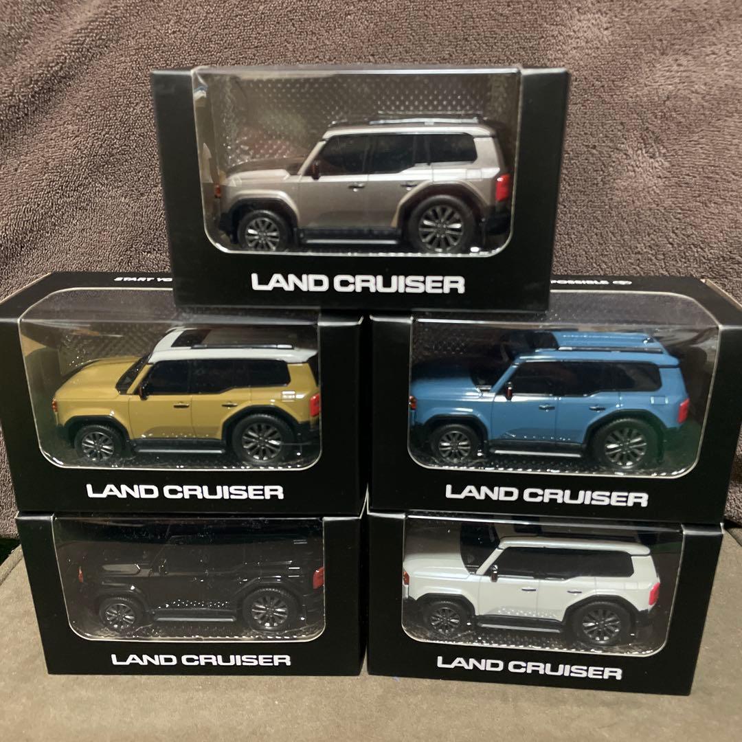トヨタ ランドクルーザー250 非売品ミニカー 5色セット
