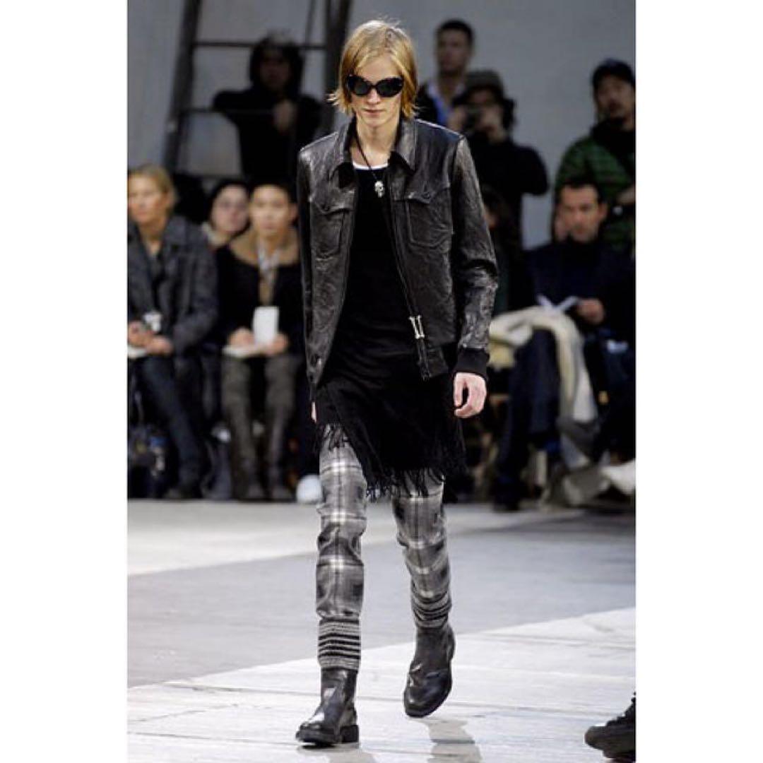 r*u様 ナンバーナイン　リブレザー07aw 傷あり r*u様 ナンバーナイン リブレザー07aw 傷あり - メルカリ