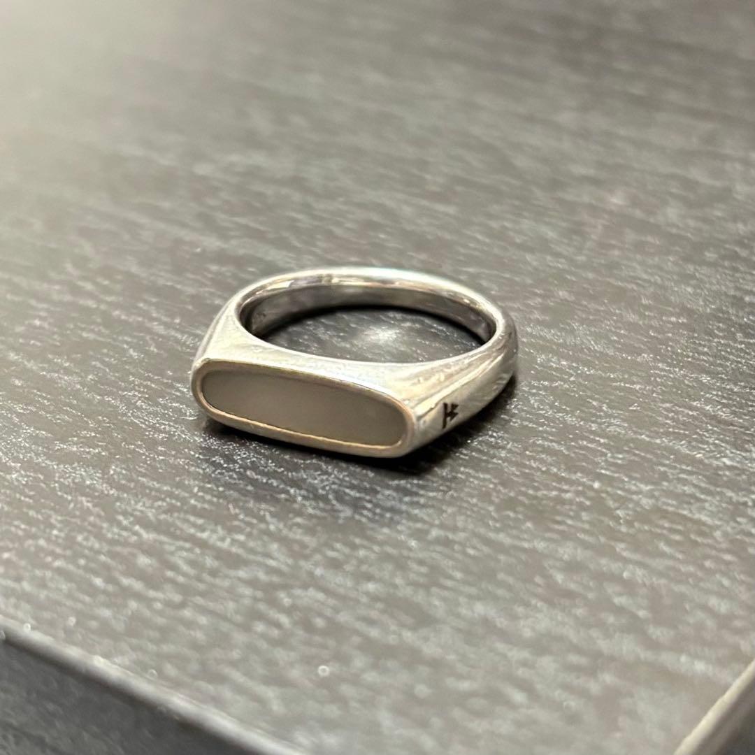 【箱付き最安値】トムウッド　マリオリング　ホワイトマザーオブパール　48