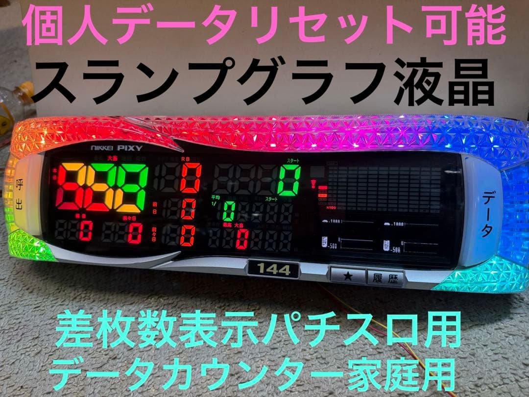 送料込みNIKKEIピクシー2ndパチスロ用データカウンター家庭用スランプ