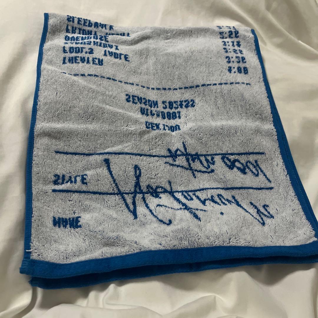 なとり 劇場 フェイスタオル 青 ライブ 001 - メルカリ