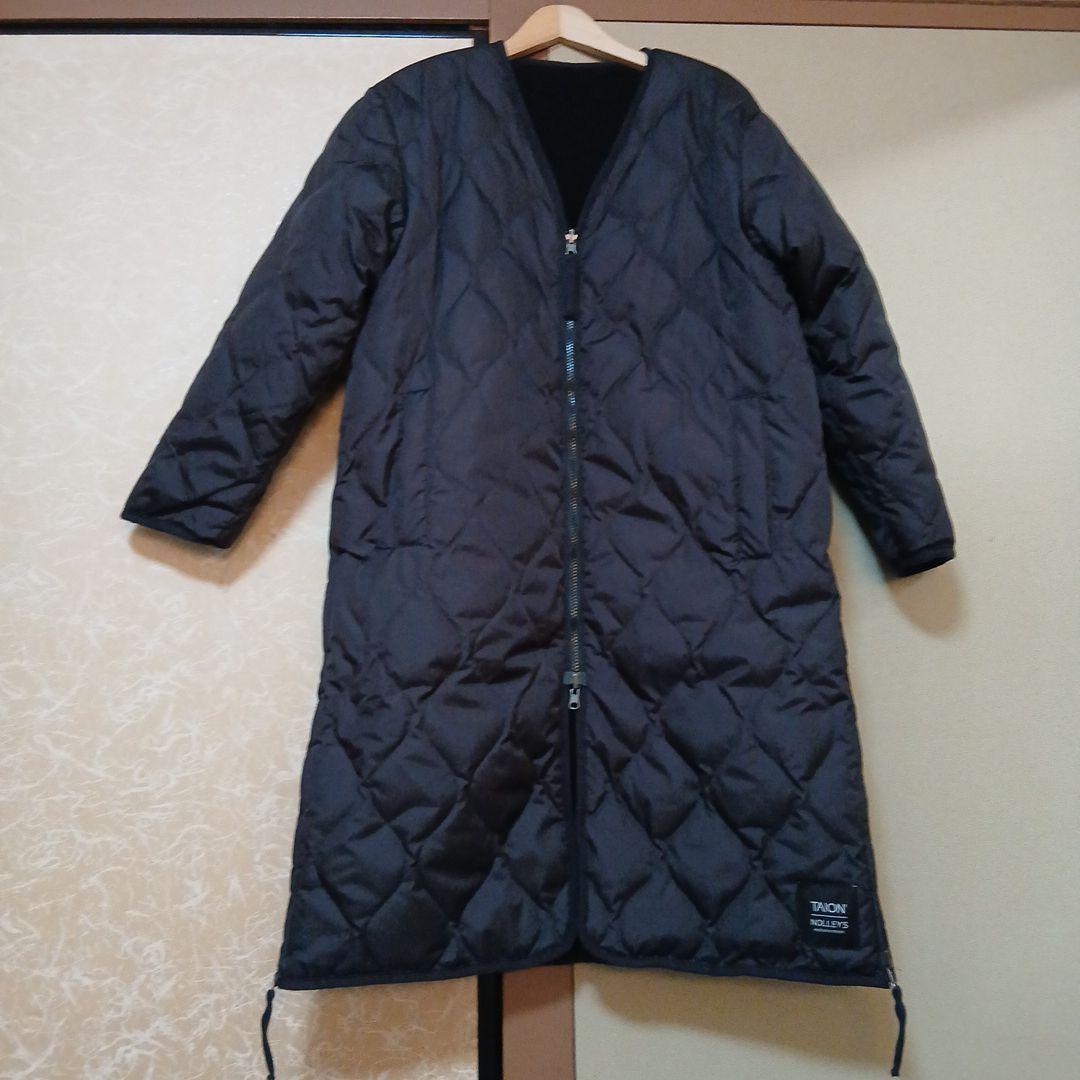 NOLLEY'S TAION 別注ミリタリーリバーシブルロングダウン ブラック