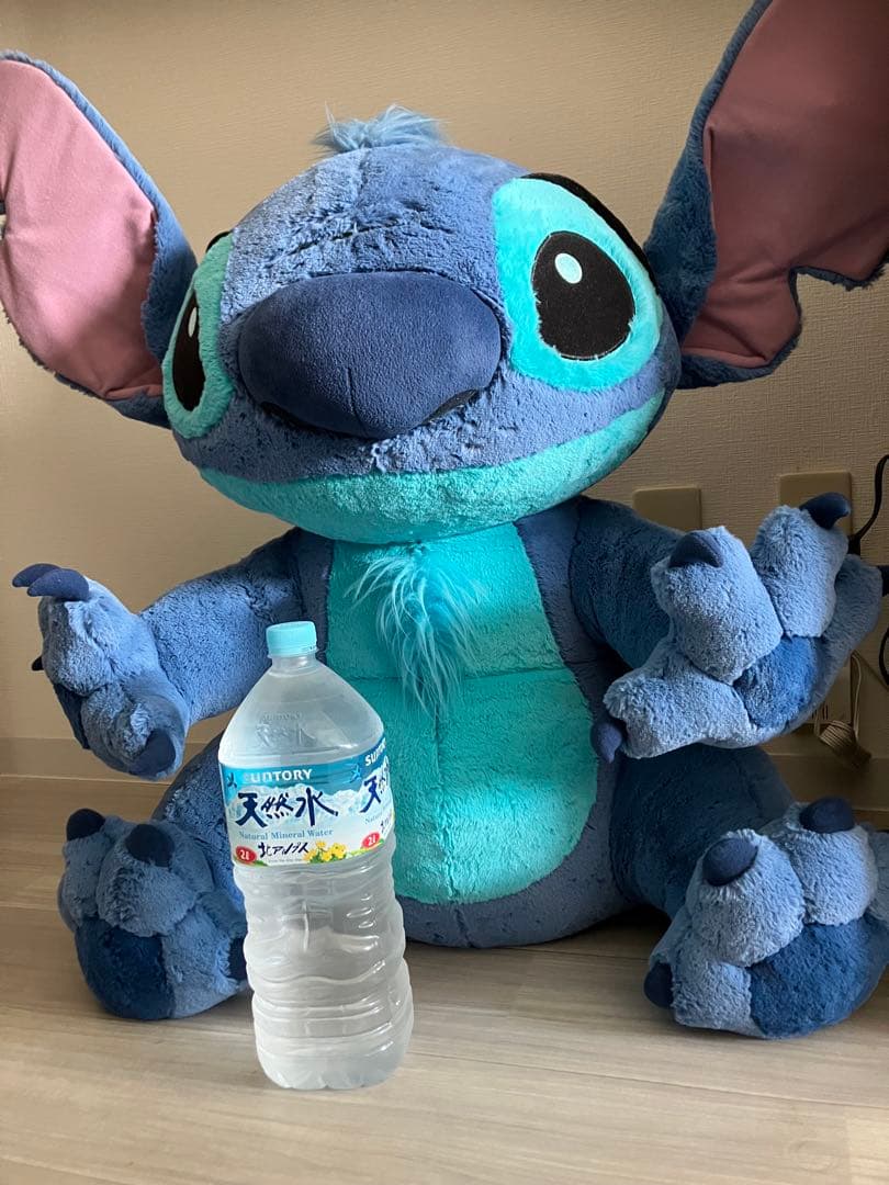 【特大サイズ　70cm】ディズニー公式　スティッチ ぬいぐるみ 大きめ Disney - スティッチ 特大ぬいぐるみの通販 by Ranaka's shop