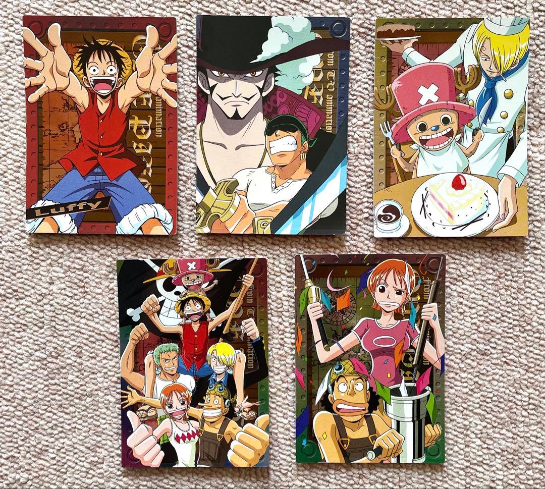 ワンピースコレクションカード5枚　2002年販売希少